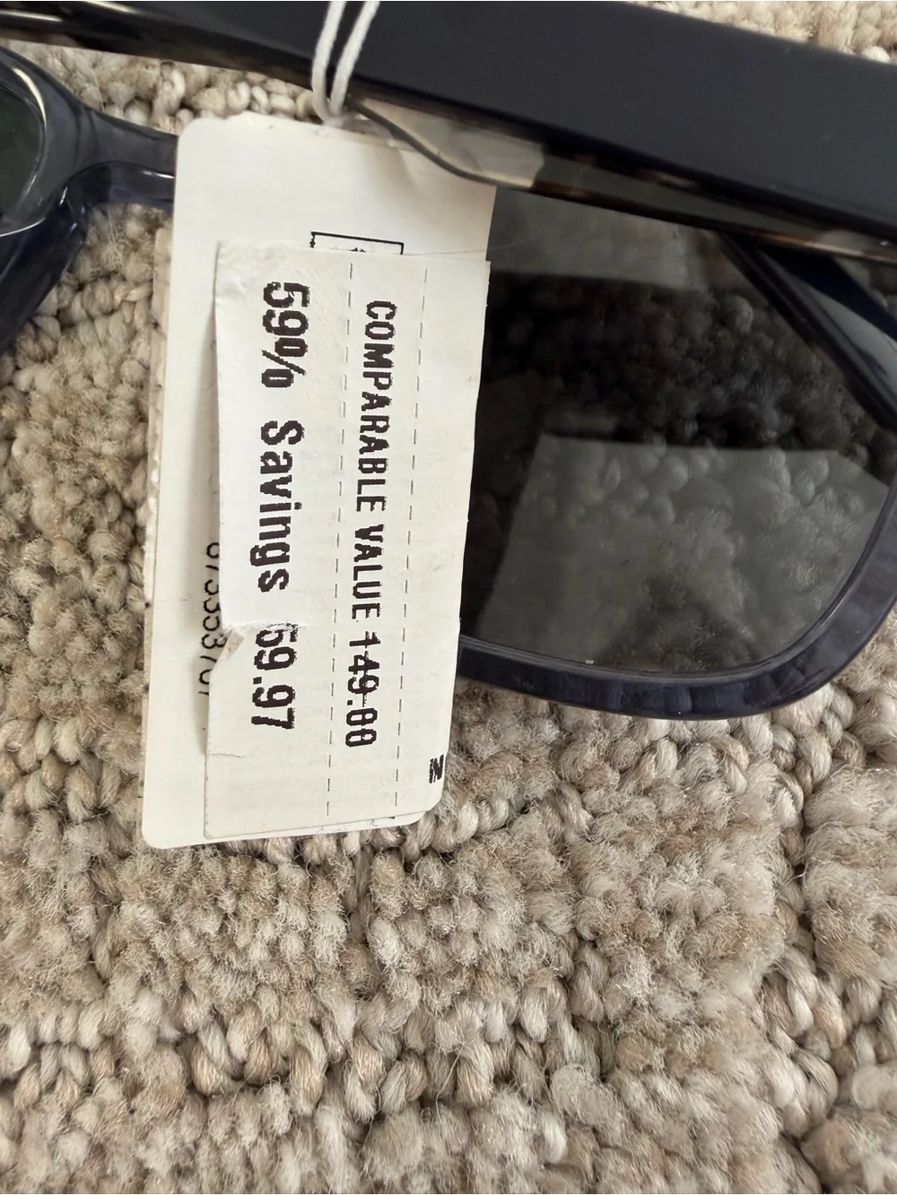 Ted Baker London Classic Men's Sunglasses - blue frame
